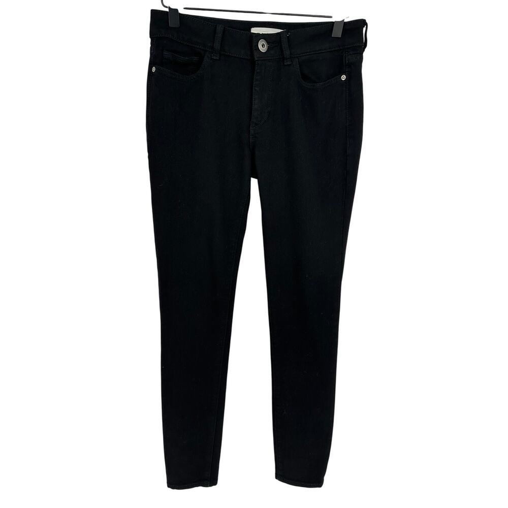 DL1961 Emma Power Legging Riker Black Jeans Womens 26 Mid Rise Ankle Skinny